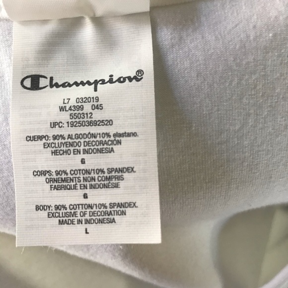 Champion Women’s Crop Tank Top Size L. NWT - Picture 6 of 6